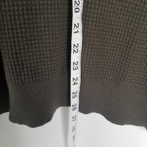 Cremieux Classics Pima Cotton/Cashmere Blend Long Sleeve Ribbed Sweater XXL - Picture 4 of 11